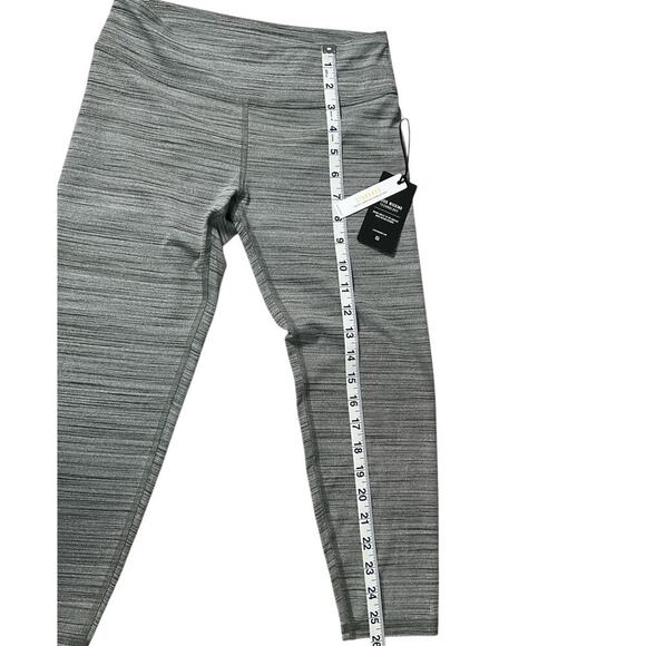 LANSTON Sport Grey Capri Leggings Quick Wicking Technology Size Small Active NWT - Picture 6 of 7